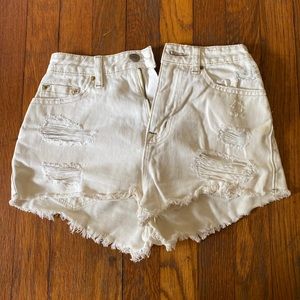 BDG ripped denim cut offs